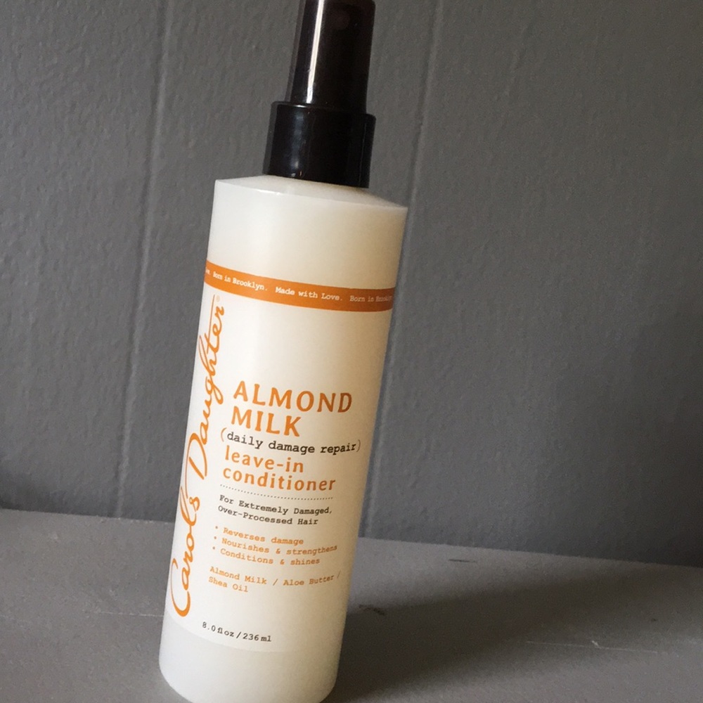 Almond milk leave in conditioner